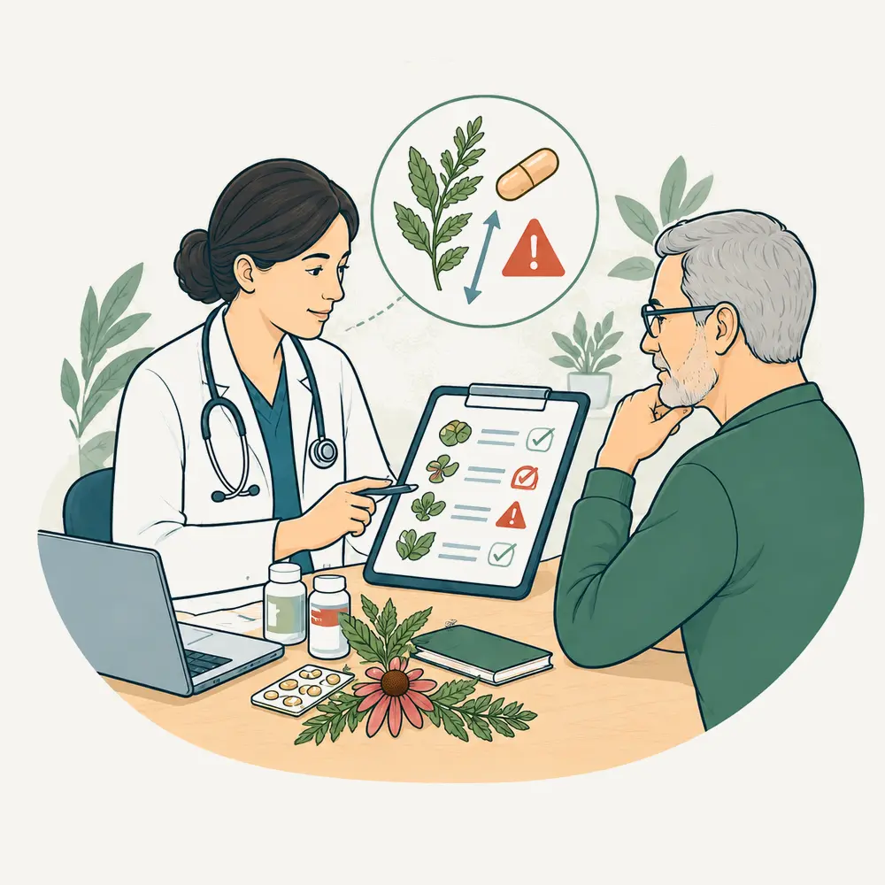Consulto medico su integratori e fitoterapia